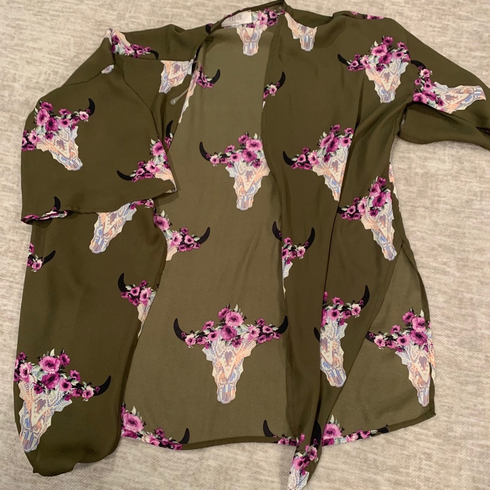 Skull head  kimono